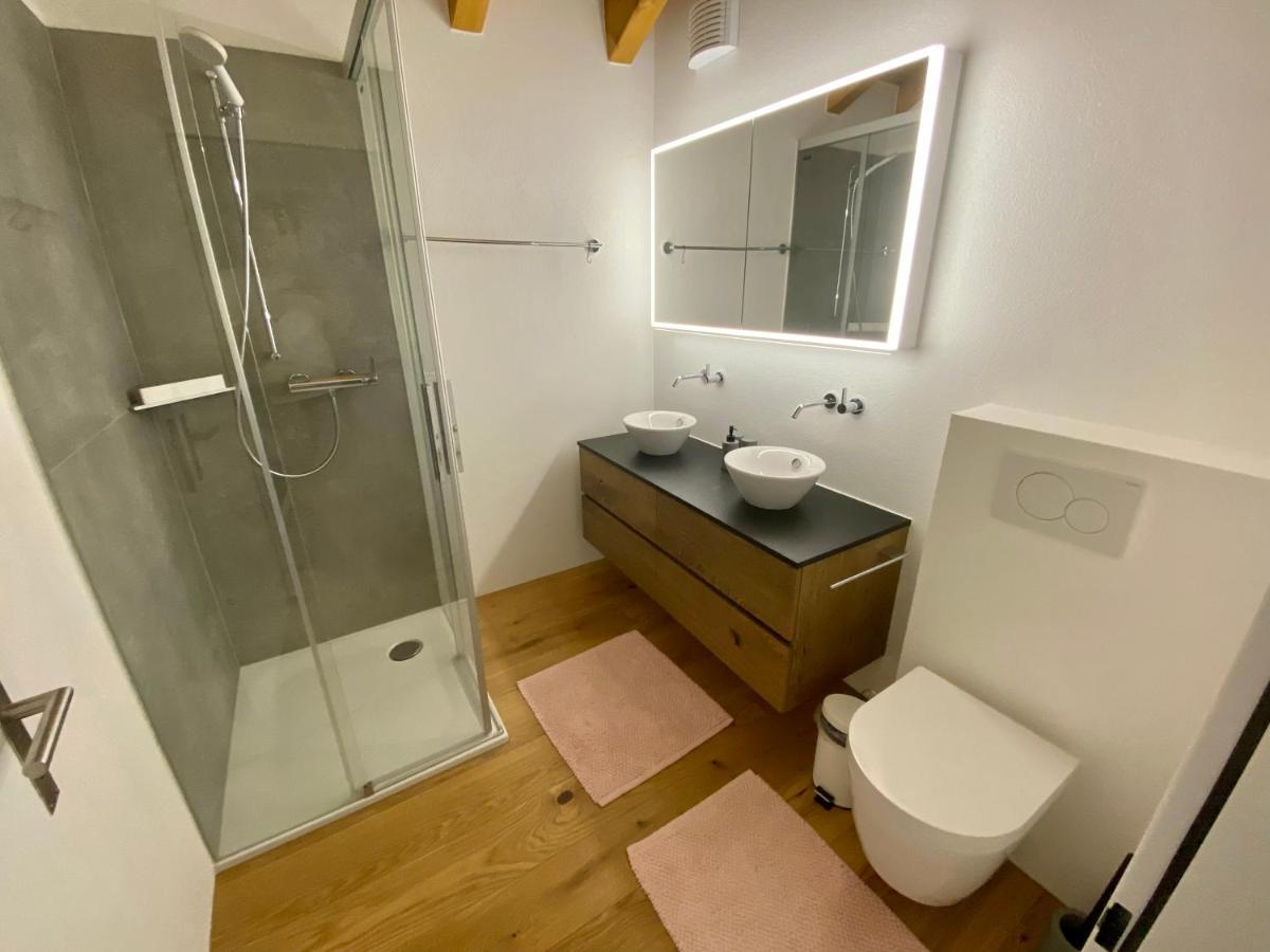 Moderne Dachwohnung Naehe Zermatt Mit Balkon 塔什 外观 照片